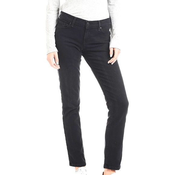 NIP black denim Mott & Bow Allen slim straight jeans 29 - Picture 1 of 10